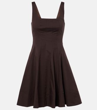 Staud Wells cotton minidress