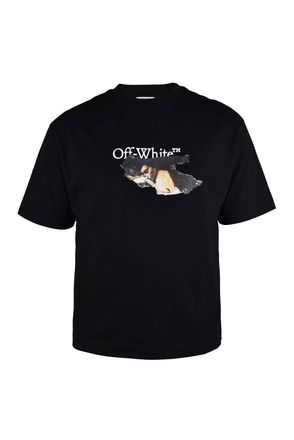 Off-white T-shirt Zwart
