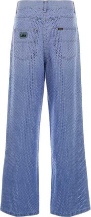 Lois Womens Embellished Denim Asha Jeans Dip Dye Crystal Exterior: Cotton