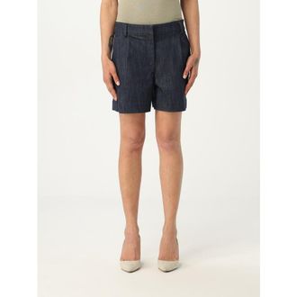 Brunello Cucinelli Dark Blue Tailored Shorts, Brand Size 44 (US Size 10)