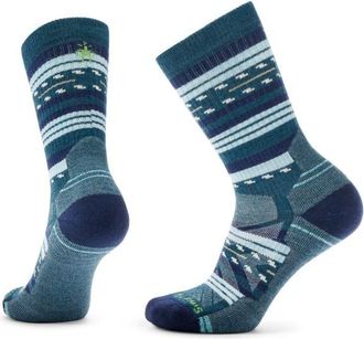 Smartwool Hike Light Cushion Margarita Crew Socks Wandersocken für Damen | blau