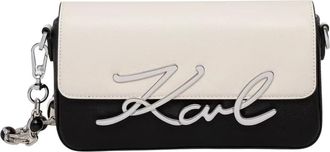 Karl Lagerfeld Tassen, Dames, Veelkleurig, ONE Size, Leer, Hobo Bag