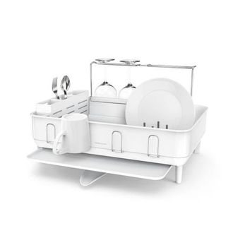 Simplehuman steel frame dishrack in White at Nordstrom