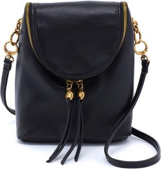 Hobo Fern Duo Leather Crossbody Bag in Black at Nordstrom