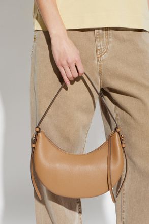 Tory Burch Romy Half Moon Shoulder Bag, Womens, Brown