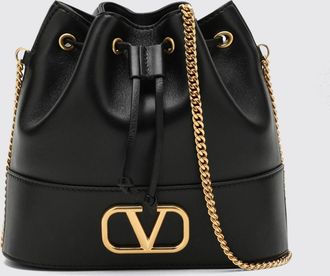 Valentino Garavani Borsa a secchiello VLogo Signature Valentino Garavani in pelle