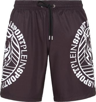 Plein Sport Swim Trunks Tiger - Heren - Badpakken - Zwart - S - Polyester - Fitness