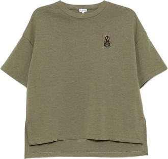 Loewe T-shirt con logo - Verde
