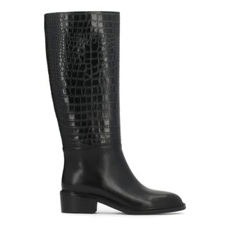 Kazar Hoge laarzen - Dames - Schoenen - Zwart - Maat: 35 EU Leer