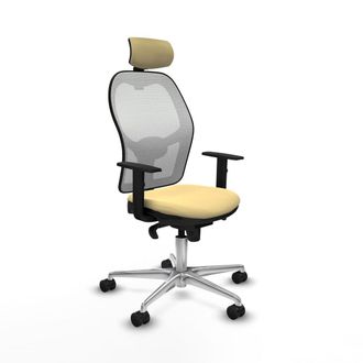 Piqueras y Crespo Piqueras Y Crespo Jorquera Silla De Oficina Crema Confortable