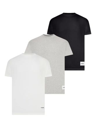 Jil Sander short sleeve t-shirt (set of three) - men - Cotton - L - White