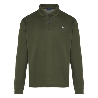 Paul & Shark Heren, Tops, Groen, Maat: XL Katoen