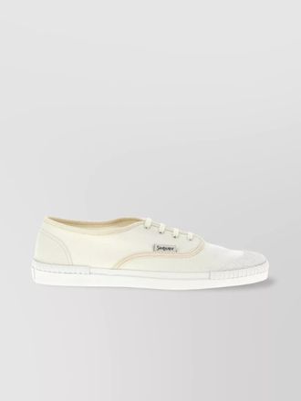 Saint Laurent cotton low-top sneakers