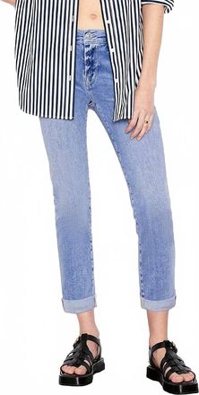 Frame Denim Le Garcon Jeans In Jadite