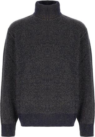 Paul & Shark Truien & Vesten, Heren, Blauw, L, Wol, Turtleneck trui van wol en kasjmier
