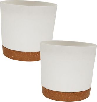 OEM Maceta Colgante Para Balc&oacute;n - Blanca
