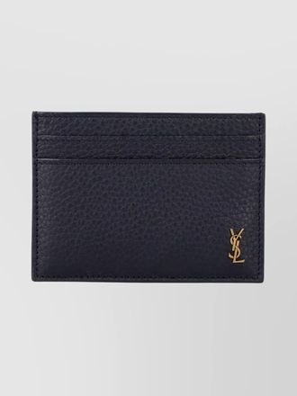 Saint Laurent leather card holder