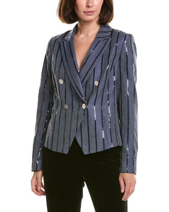 Karl Lagerfeld Karl Lagerfeld Stripe Jacket