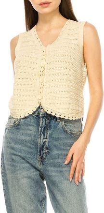 A Collective Story Sweater Vest in Natural at Nordstrom, Size X-Large