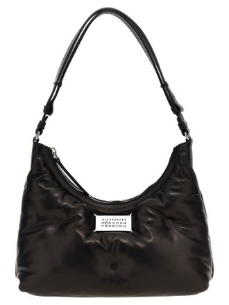 Maison Margiela Black Lamb Leather Shoulder Womens Bag