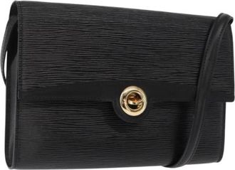 Louis Vuitton Pre-owned Cross Body Bags, female, Black, Size: ONE SIZE Pre-owned Leather louis-vuitton-bags