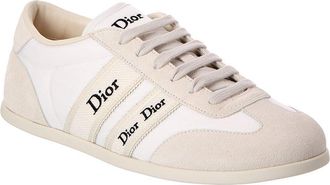 Dior Ribbon Canvas & Suede Sneaker