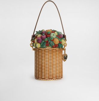 Dolce & Gabbana Dolce Box Bucket Bag - Woman Handbags Brown Onesize