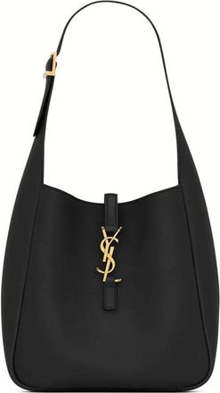 Saint Laurent Shoulder Bags, female, Black, Size: ONE SIZE Le 5 &Agrave; 7 Supple Small Bag