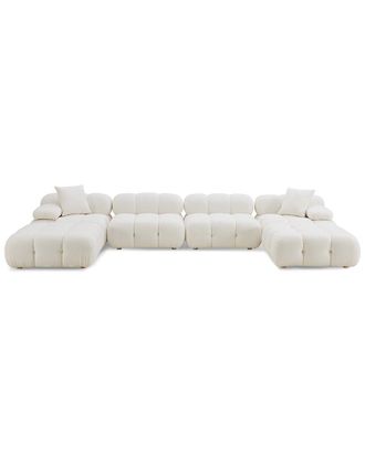 TOV Furniture Tov Furniture Calliope Vegan Shearling 6Pcmodular U-Sectional