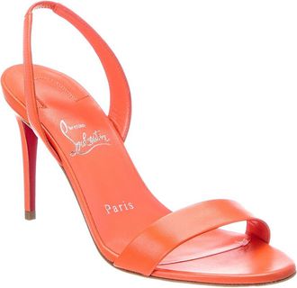 Christian Louboutin O Marylin 85 Leather Slingback