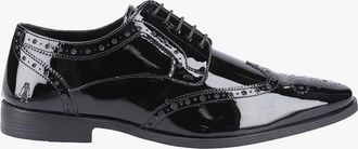 Hush Puppies Mens Hush Puppies ELLIOT Mens Derby Shoes Black - Size: 10