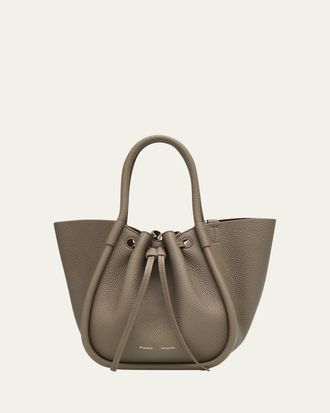 Proenza Schouler Small Ruched Leather Tote Bag