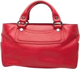 Celine Pre-owned Handbags, female, Red, Size: ONE SIZE Pre-owned The Boogie Handbag