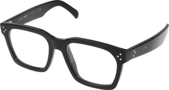 Celine Glasses, unisex, Black, 54 MM, Bold 3 Dots Optical Frame