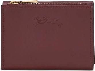 Longchamp Portafoglio &Eacute;pure Compact con zip - Rosso