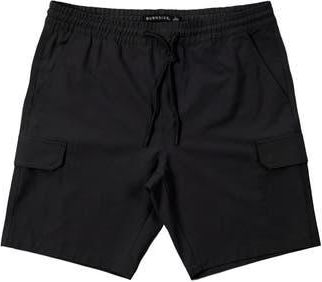 Burnside Stretch Cargo Hybrid Shorts in Black at Nordstrom Rack, Size X-Large