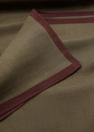 Mango Foulard lana verde medio - Donna - Taglia unica - MANGO