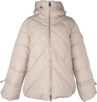 Sergio Moretti Puffer & Down Jacket - Dames - Gewatteerde jassen - Bruin - L - Polyester - Jassen