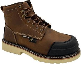 Adtec Guardian Pro 6 Moc Toe Work boot in Crazy Horse at Nordstrom, Size 10.5