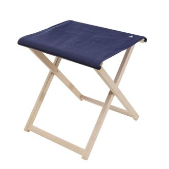 Scalpers Taburetes de exterior de madera de haya color azul 50x46x45,5cm
