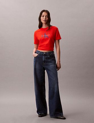 Calvin Klein Camiseta con monograma y logo