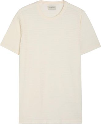Oliver Spencer Conduit Fine-knit T-shirt - Ecru - XL