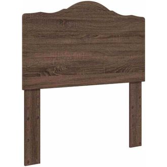 vidaXL Headboard with Headboard Brown Oak 100 cm Engineered wood vidaXL