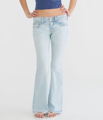 A&eacute;ropostale Low-Rise Flare Jean