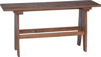 vidaXL Banco Natural 100 X 30 X 51 Cm Madera Maciza Recuperada Vidaxl