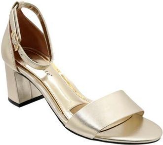 David Tate Timeless Ankle Strap Sandal in Platinum at Nordstrom, Size 6.5