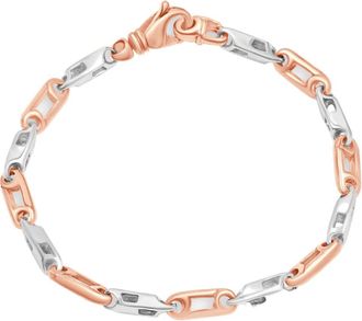 Pompeii3 Mens Designer Link 14k Gold (22gram) or Platinum (53gram) 4.5-5mm Bracelet 8.5