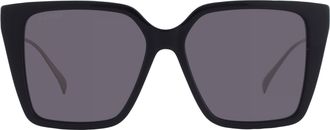 Gucci Grey Butterfly Ladies Sunglasses GG1967S 002 54