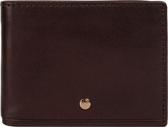 Bugatti Geldb&ouml;rse BUGATTI NEAPLES, Herren, braun, Leder, leicht gl&auml;nzend, unifarben, Kleinlederwaren Geldb&ouml;rse, echt Leder