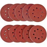 OEM Juego De 100 Discos De Lijado De 150 Mm, Granos De Papel De Lija 40/80/120/180/320/600/800/1000/1500/2000 (10 Discos Por Grano) - Crezuo